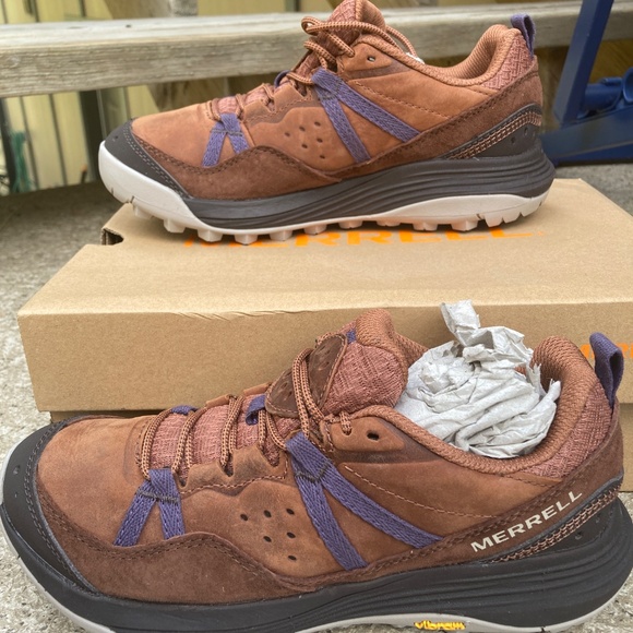 Merrell Siren 4 Traveller | Women's Size 6.5 Hiking Shoe | Nutshell/Velvet - Picture 5 of 7